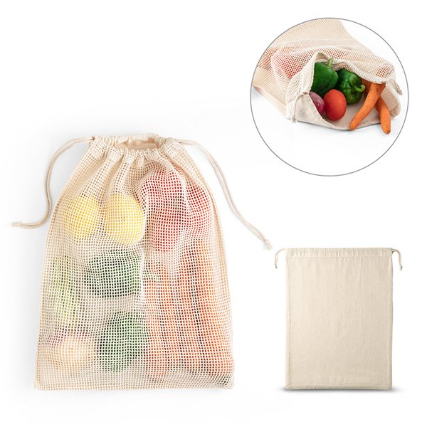 Τσάντα Βαμβακερή για φρούτα και λαχανικά  Με Εκτύπωση Οικονομικές Τιμές